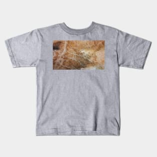 Orange Hot Spring Kids T-Shirt